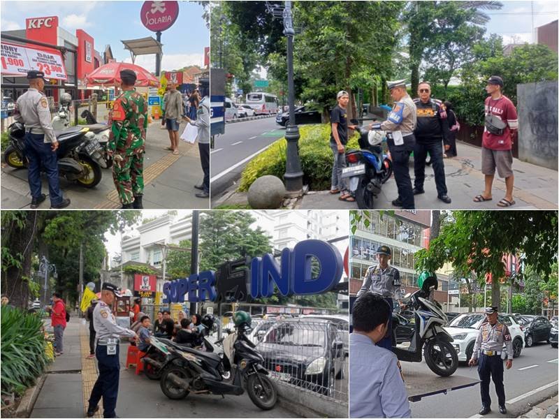 Operasi Parkir Liar : “Dinas Perhubungan Kota Bandung Tertibkan Puluhan Kendaraan”