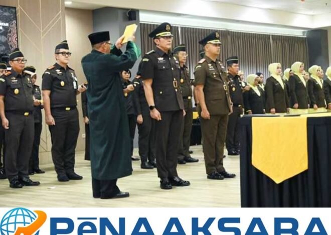 Kajati Jabar Lantik Asisten Intelijen Dan Kepala Kejaksaan Negeri Kota Cirebon