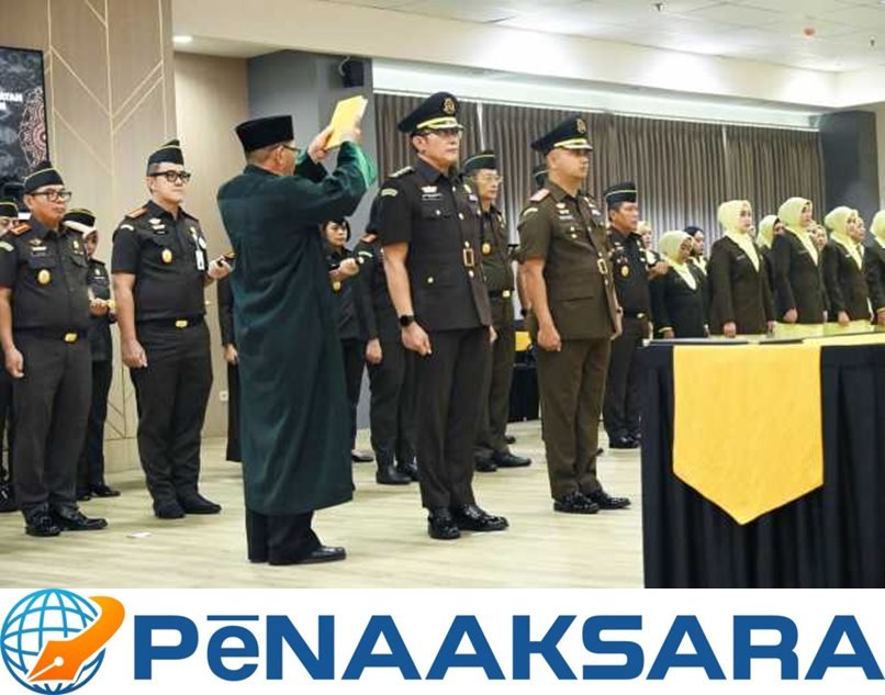Kajati Jabar Lantik Asisten Intelijen Dan Kepala Kejaksaan Negeri Kota Cirebon