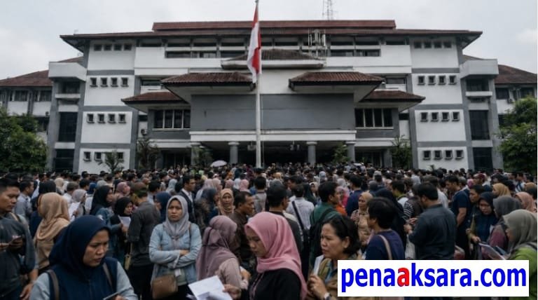 SPMB Sekolah Maung “Ricuh”, Ortu Geruduk Disdik Jabar Minta KDM Turun Tangan